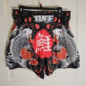 Tuff Sport Muay Thai Shorts Kickboxing Trunks Gym Martial Arts Training Size XXL